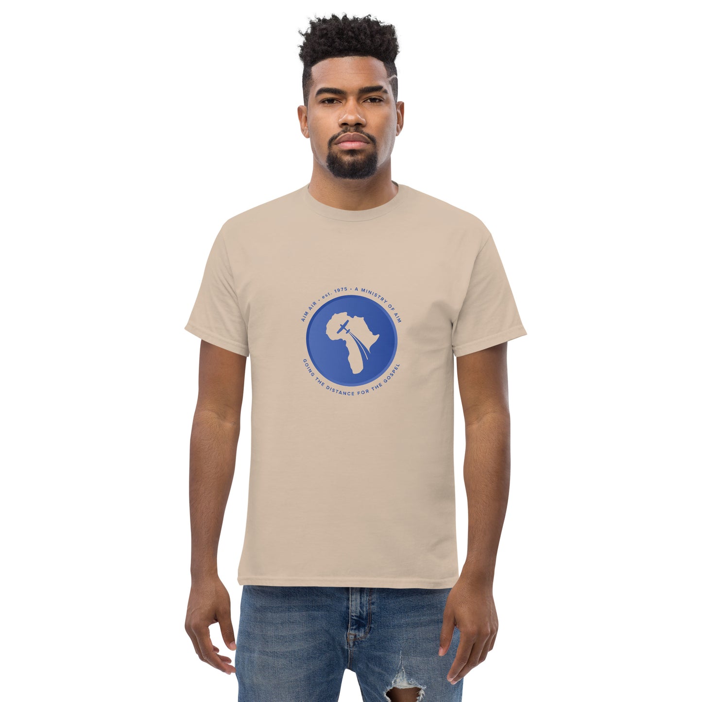 Going the Distance (Blue Logo) classic tee