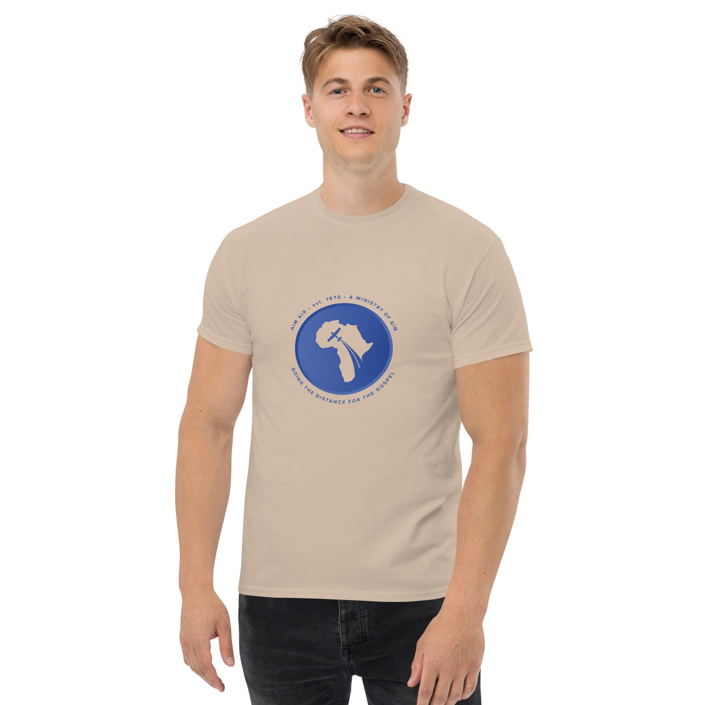 Going the Distance (Blue Logo) classic tee