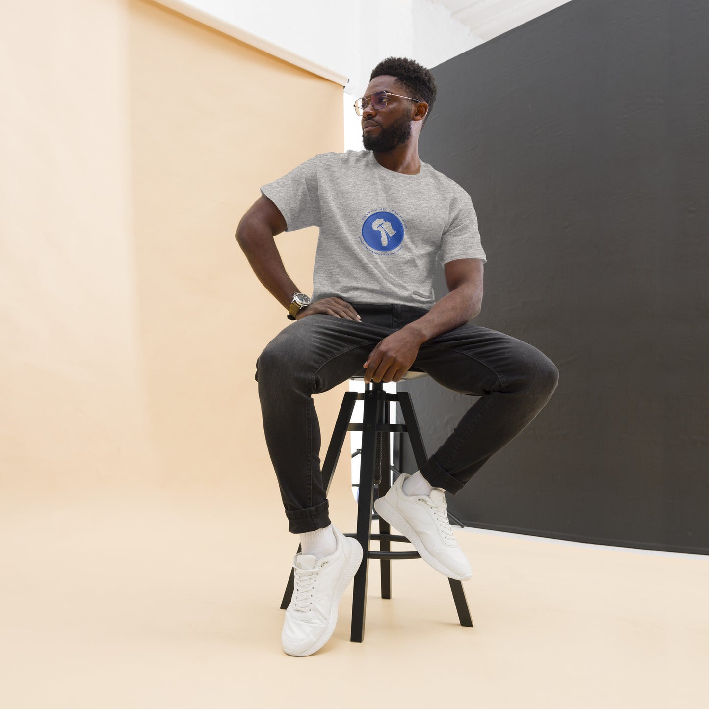 Going the Distance (Blue Logo) classic tee