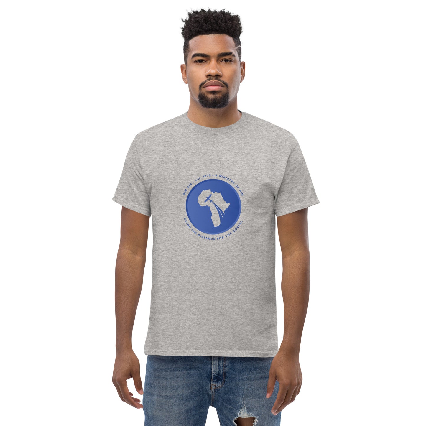 Going the Distance (Blue Logo) classic tee