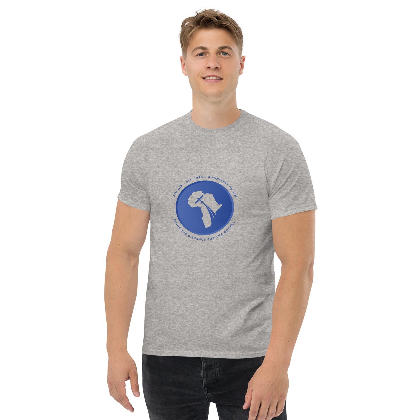 Going the Distance (Blue Logo) classic tee