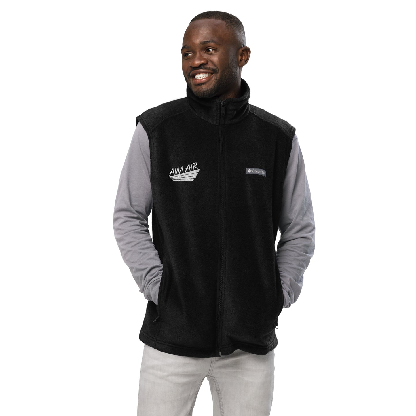 AIM AIR Men’s Columbia fleece vest