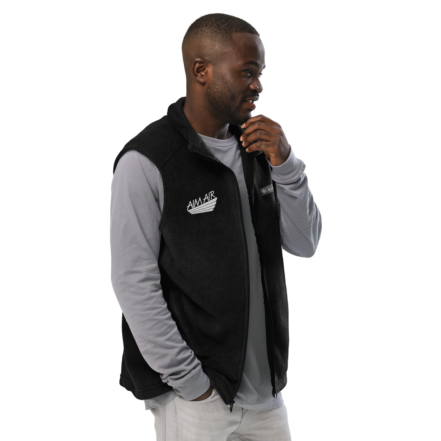 AIM AIR Men’s Columbia fleece vest