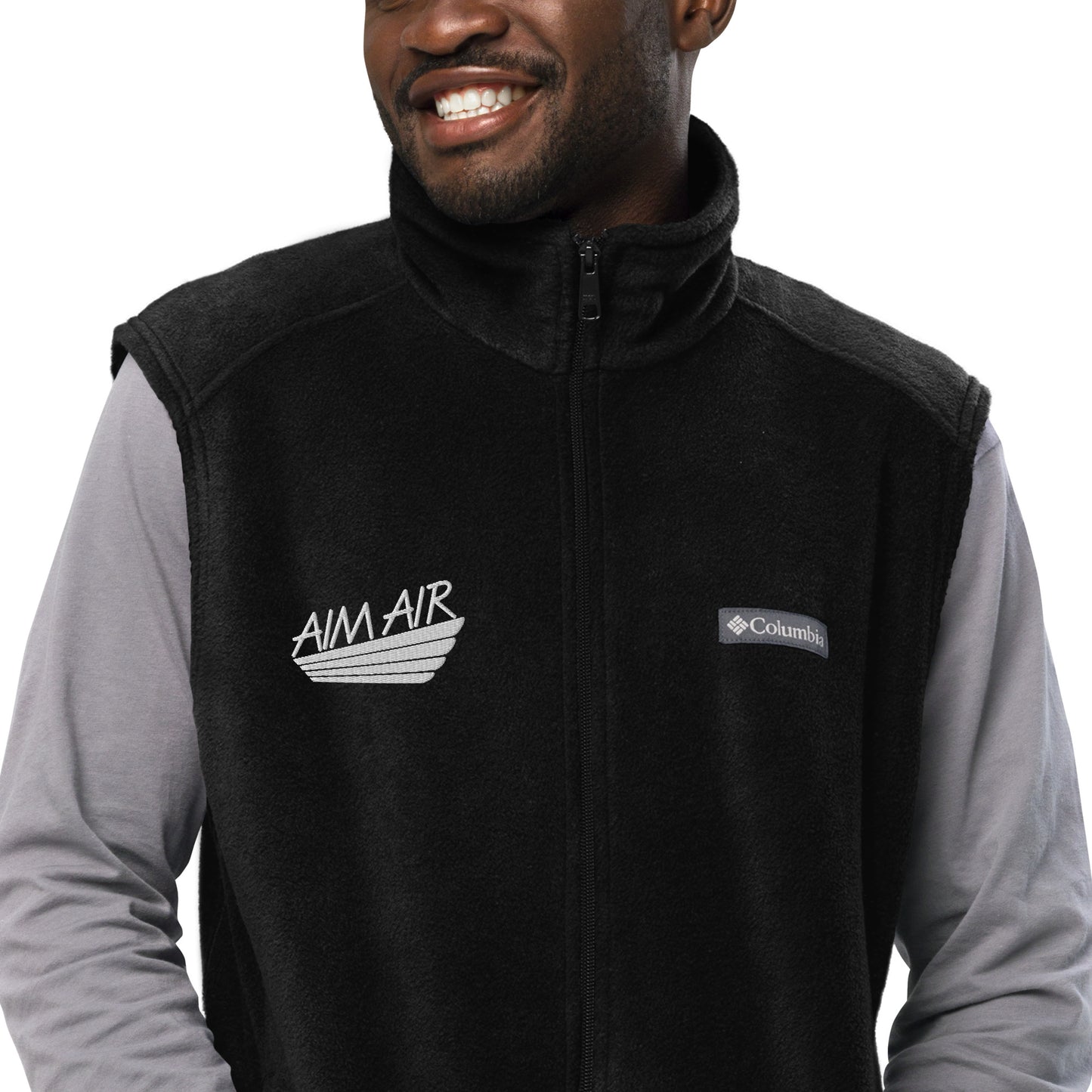 AIM AIR Men’s Columbia fleece vest