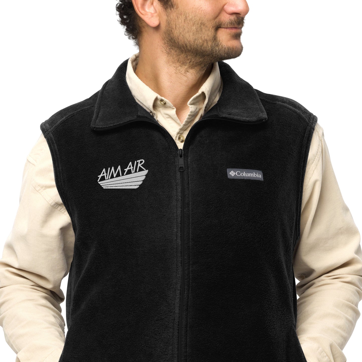 AIM AIR Men’s Columbia fleece vest