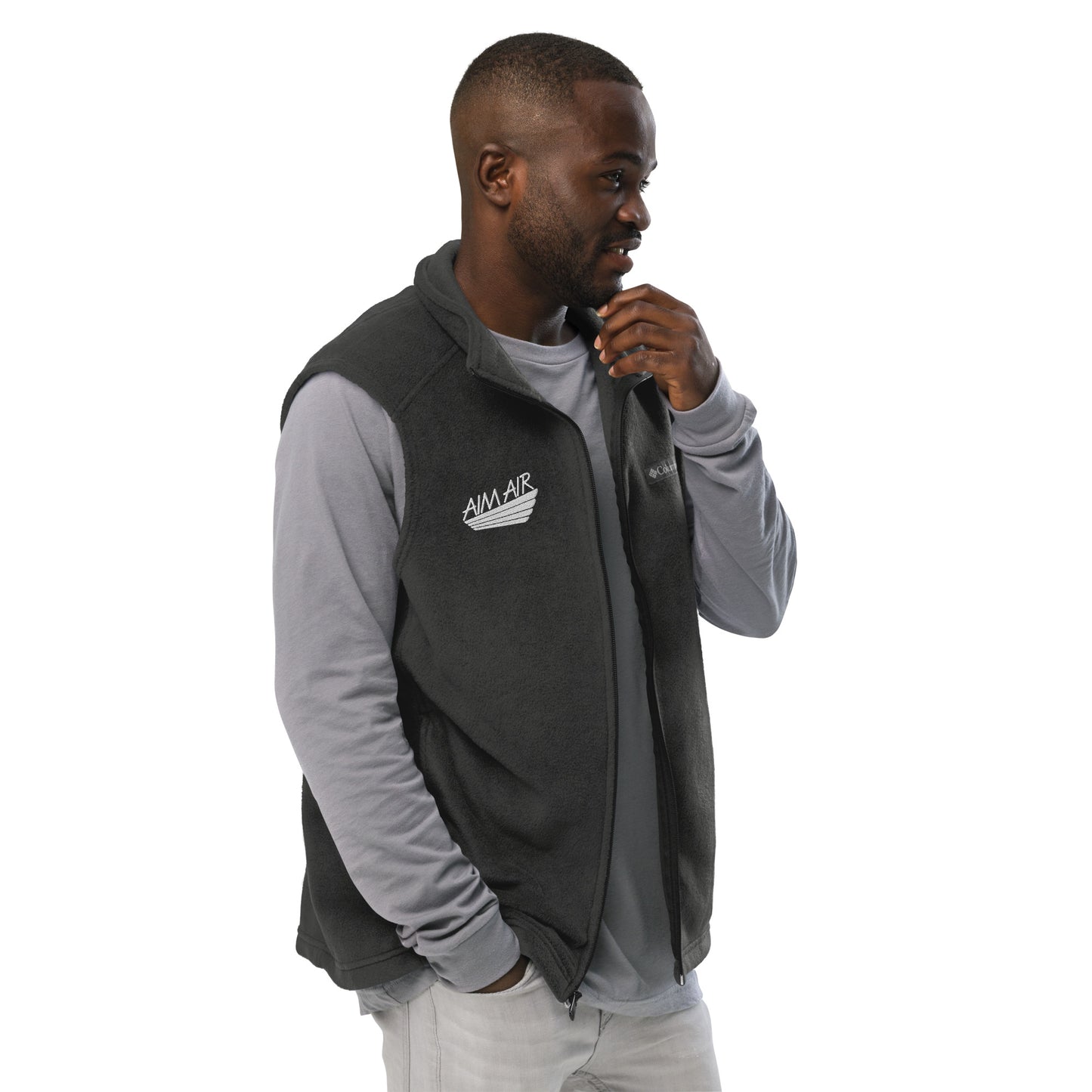 AIM AIR Men’s Columbia fleece vest