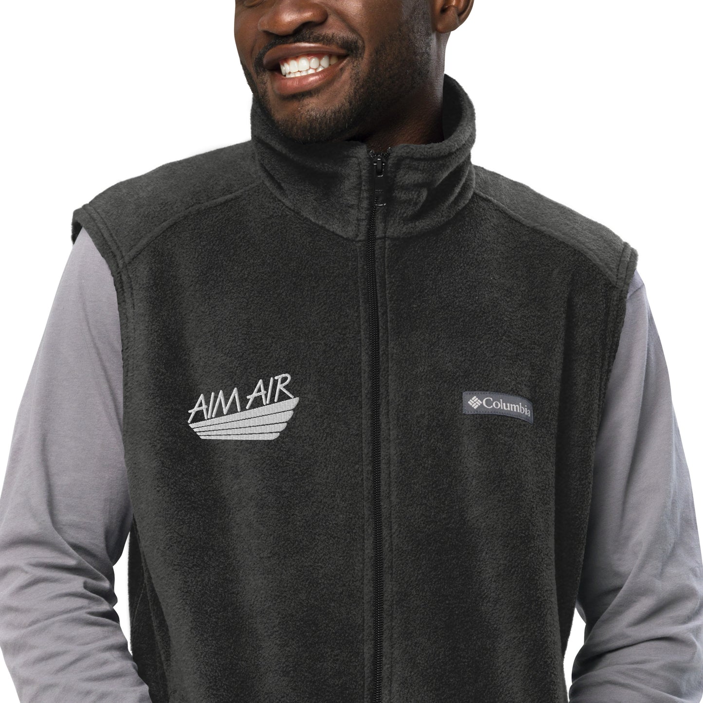 AIM AIR Men’s Columbia fleece vest