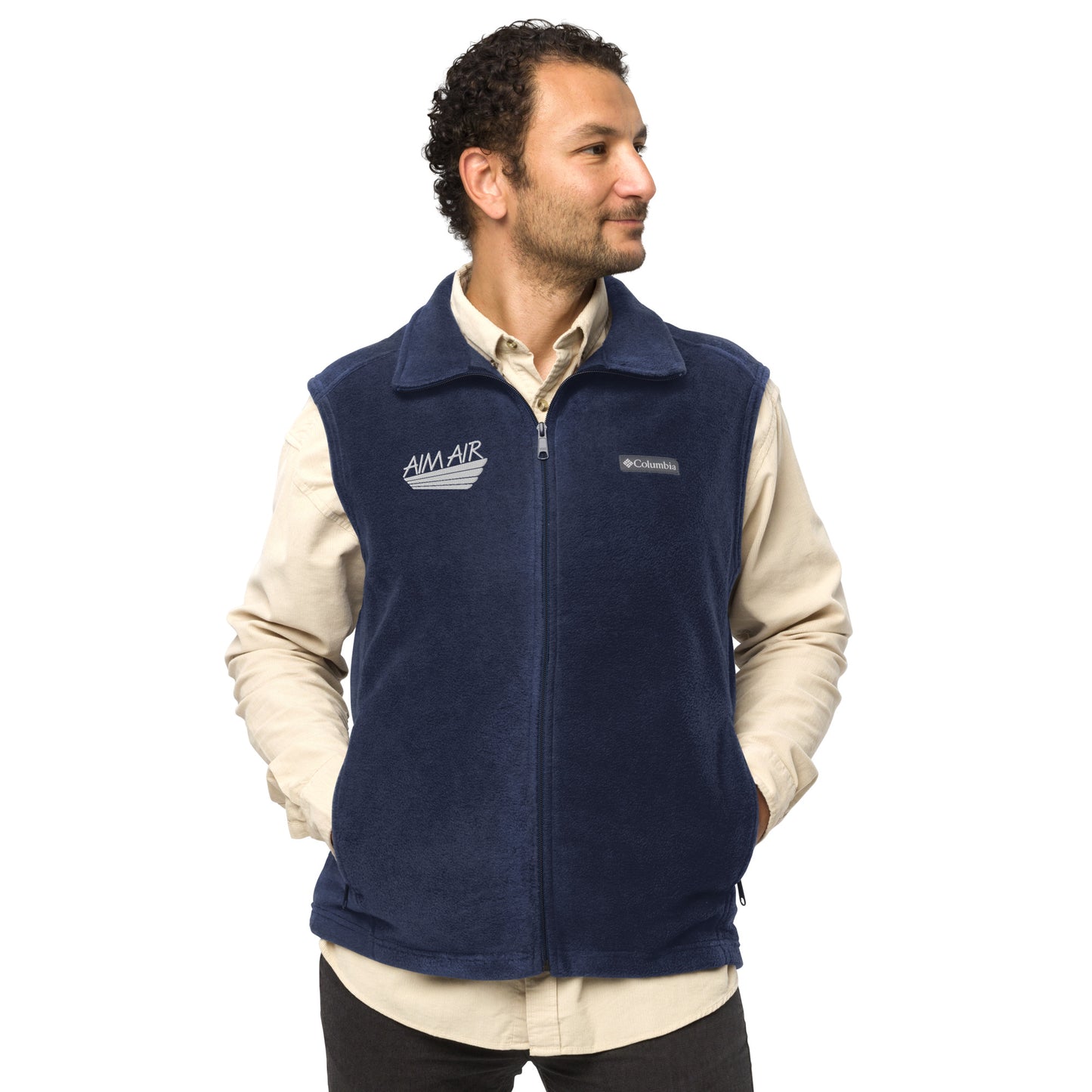 AIM AIR Men’s Columbia fleece vest