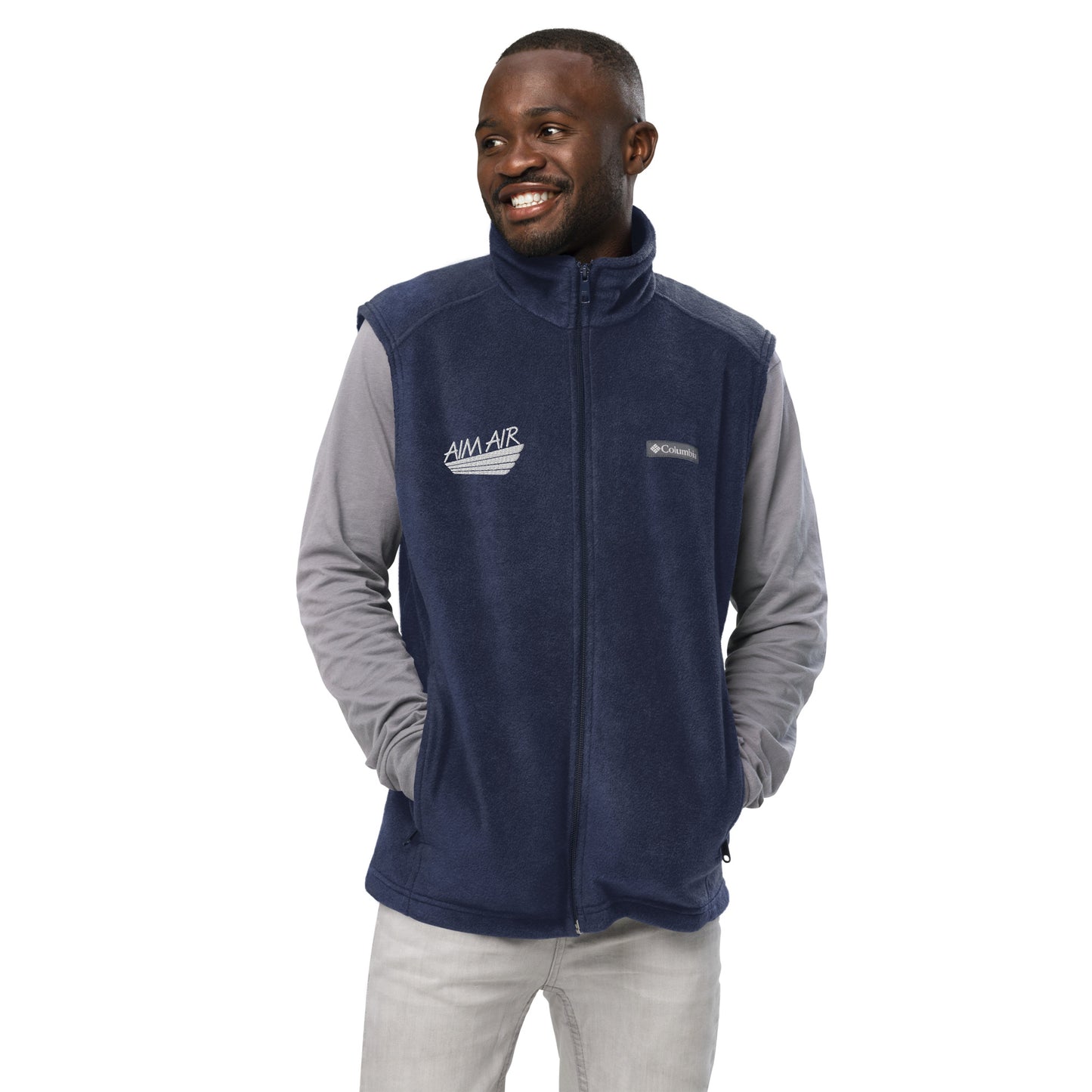 AIM AIR Men’s Columbia fleece vest