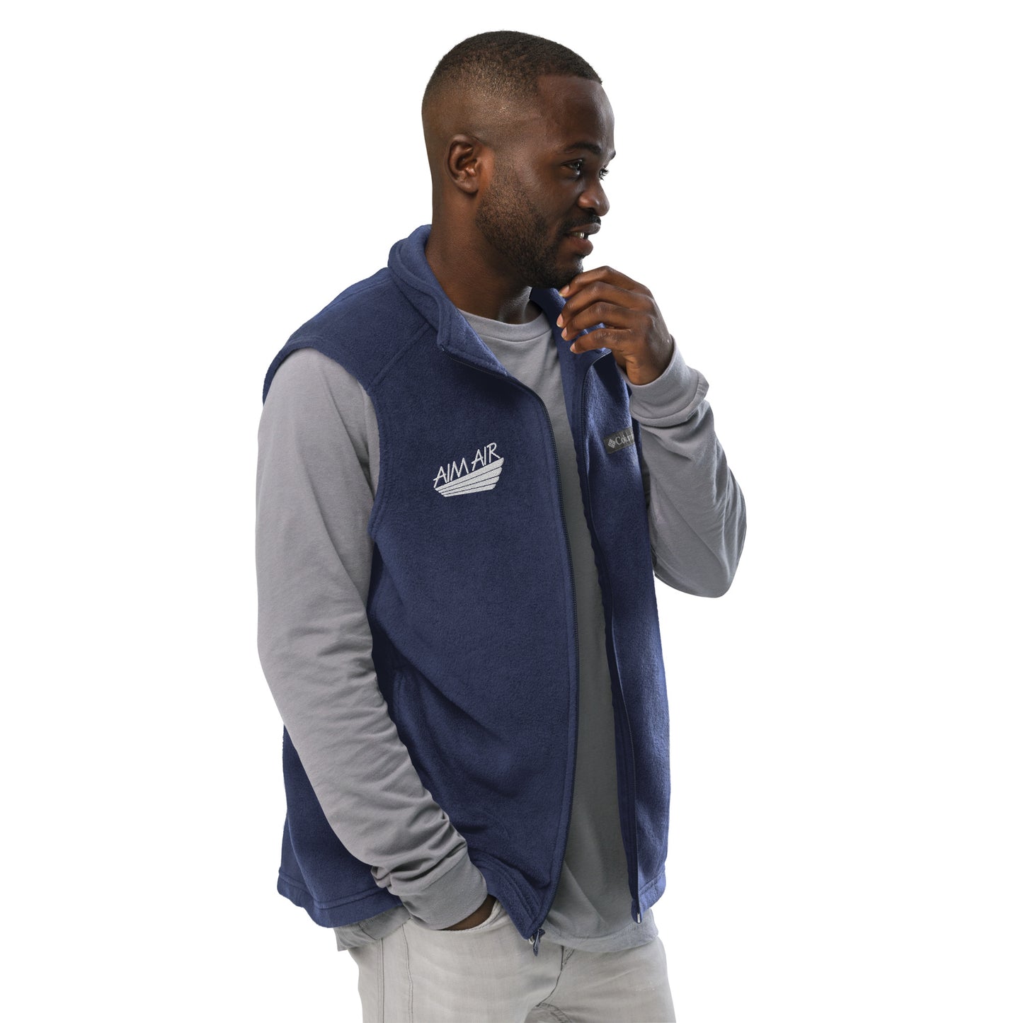 AIM AIR Men’s Columbia fleece vest