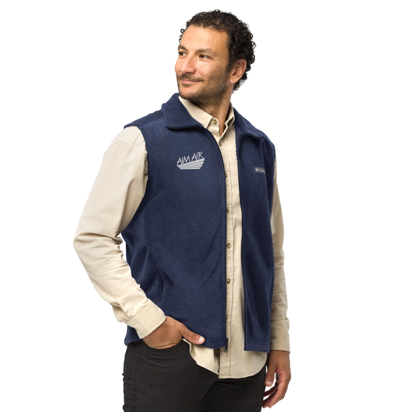 AIM AIR Men’s Columbia fleece vest