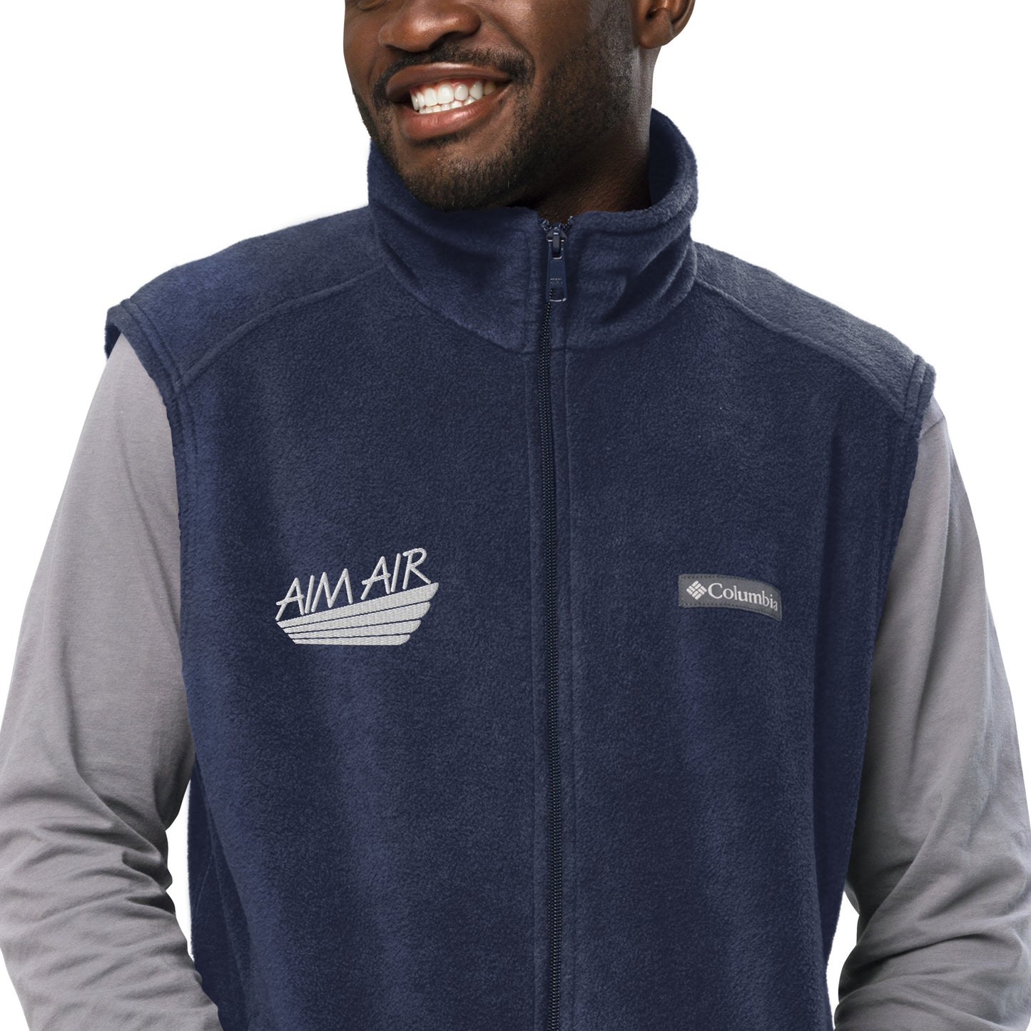 AIM AIR Men’s Columbia fleece vest