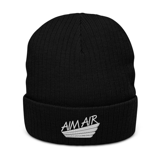 AIM AIR Ribbed knit beanie