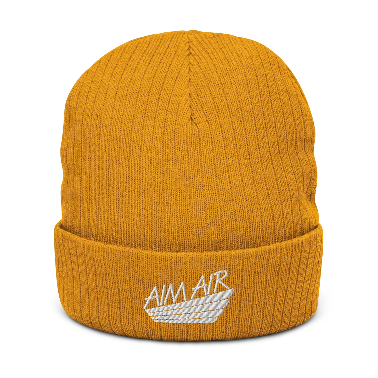 AIM AIR Ribbed knit beanie