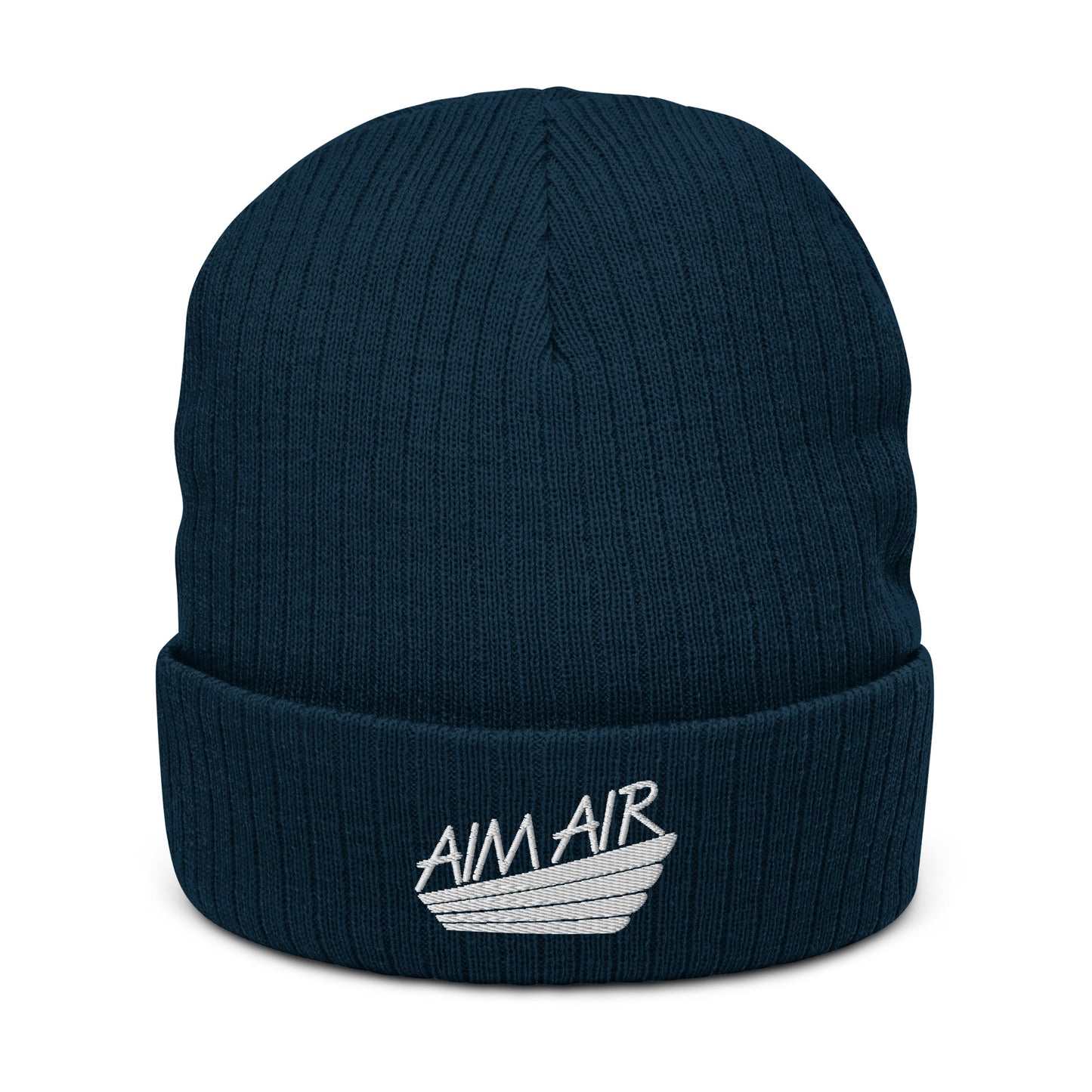 AIM AIR Ribbed knit beanie