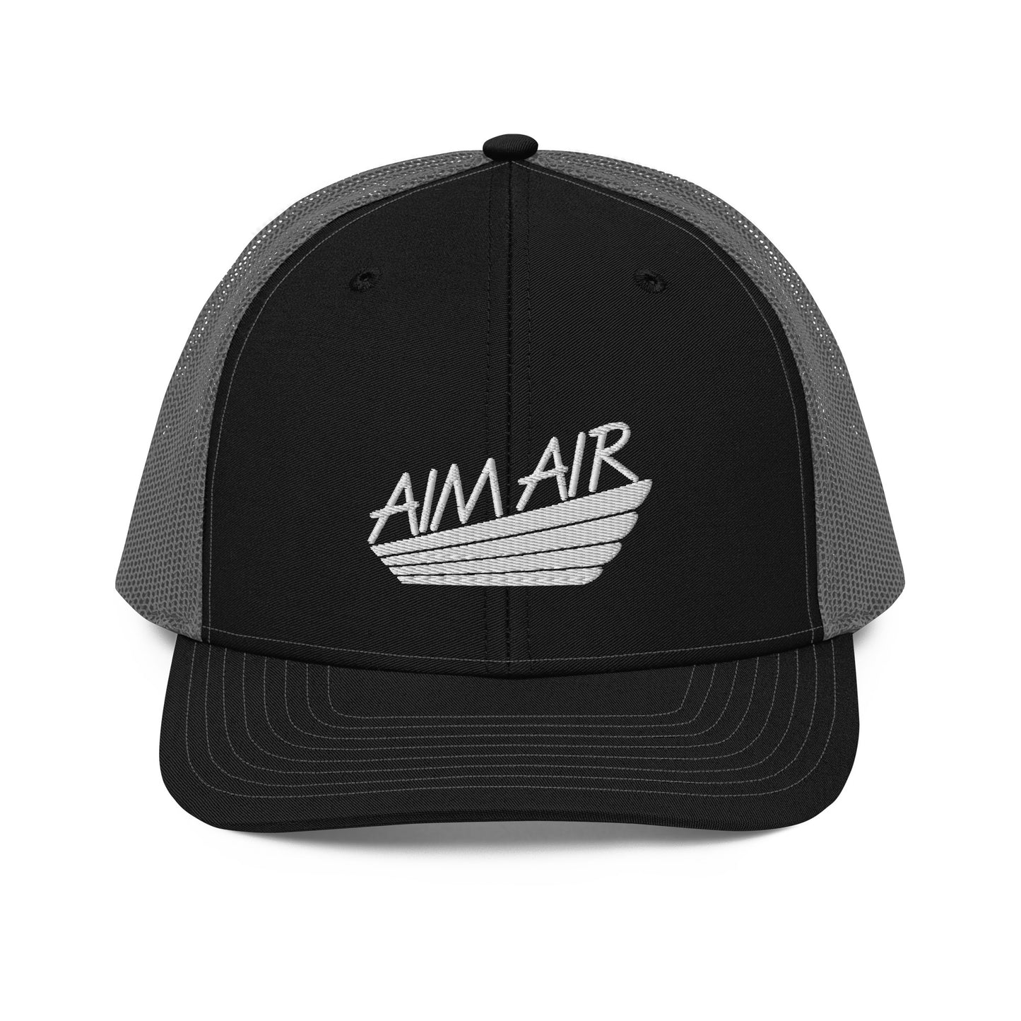 White Logo Trucker Cap