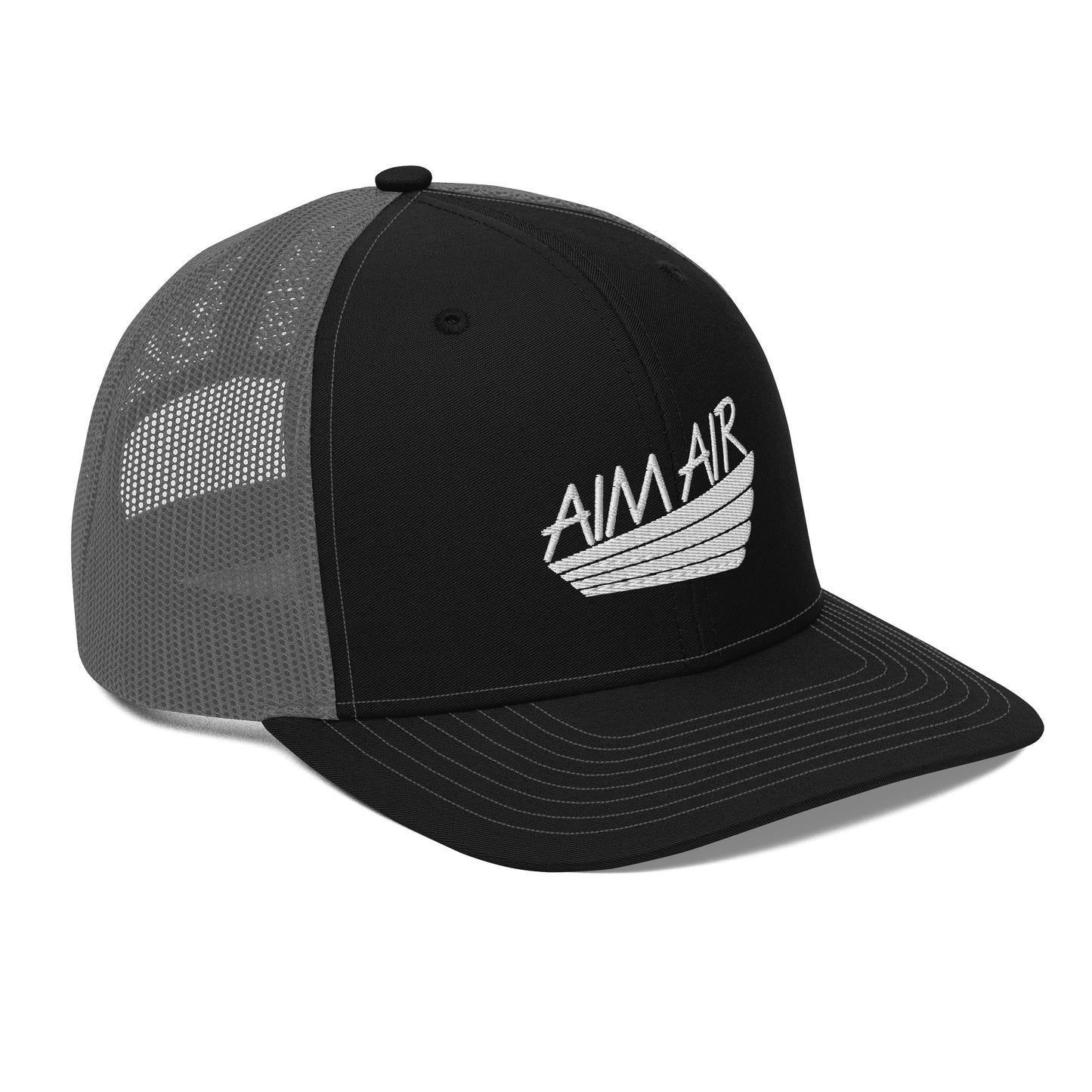 White Logo Trucker Cap