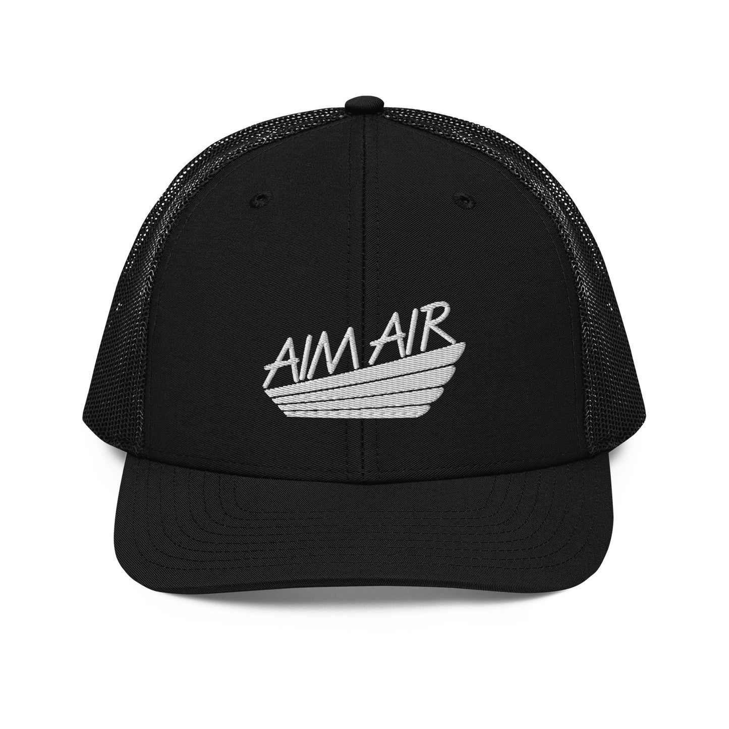 White Logo Trucker Cap