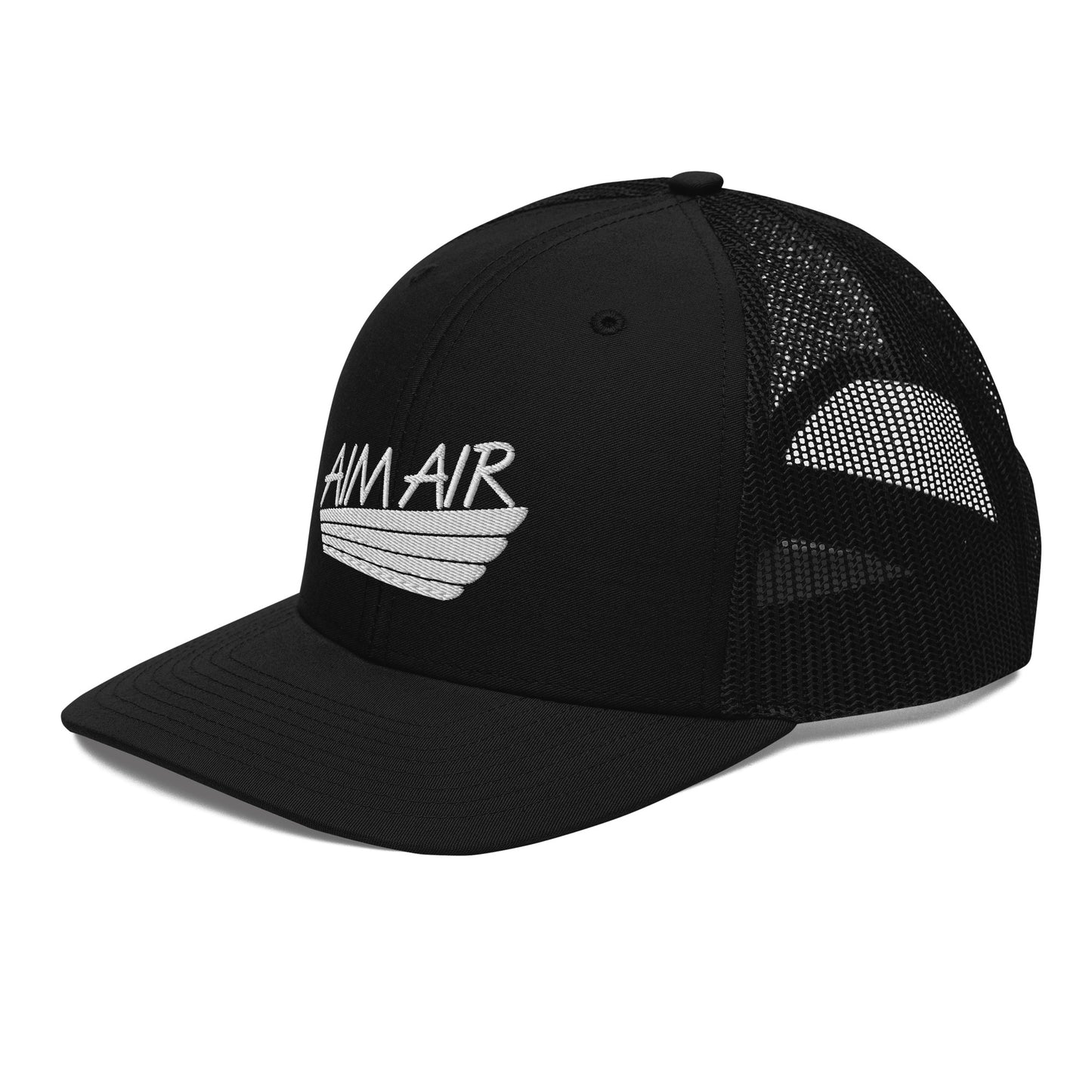 White Logo Trucker Cap