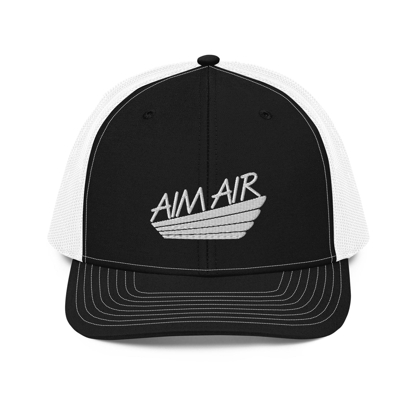 White Logo Trucker Cap