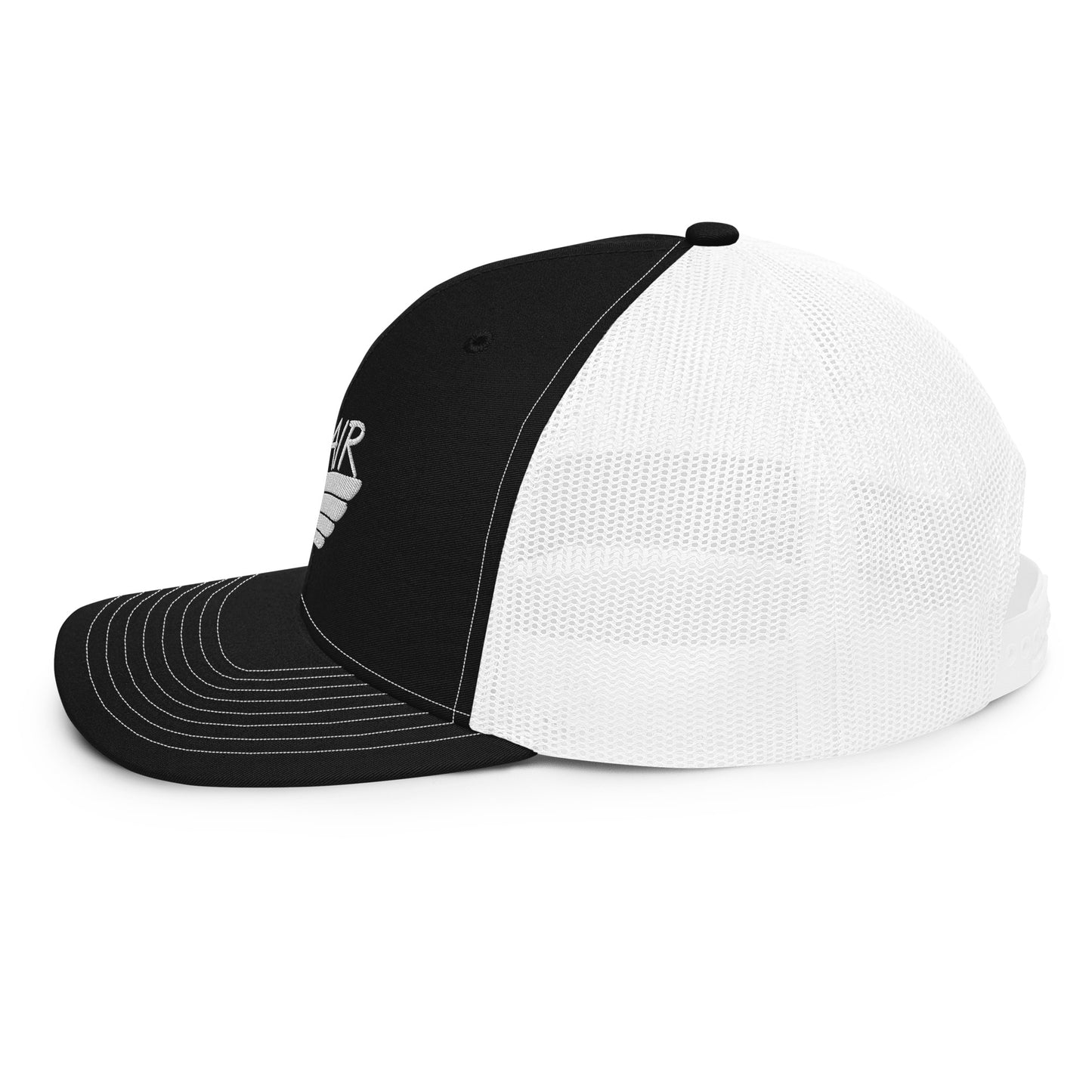 White Logo Trucker Cap