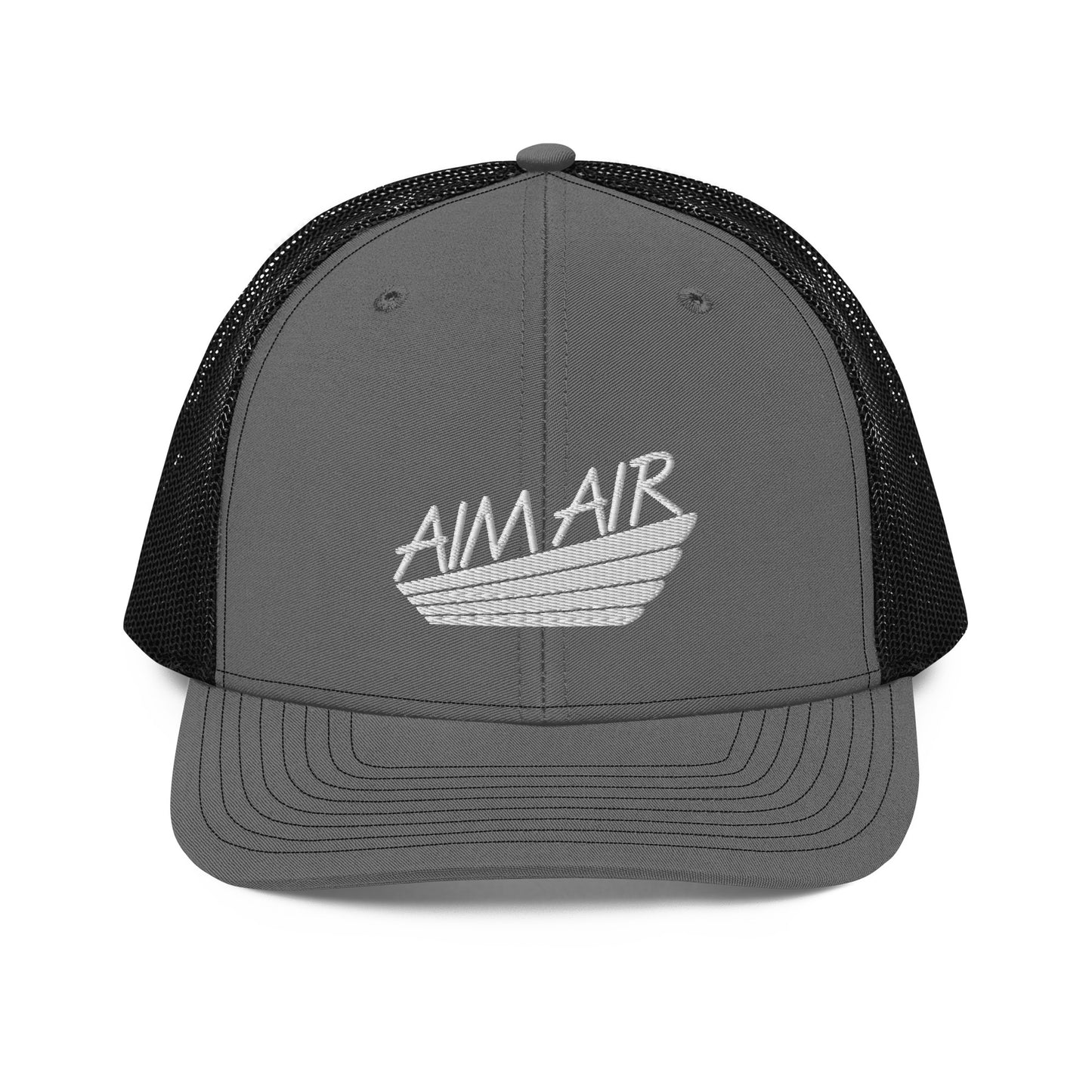 White Logo Trucker Cap