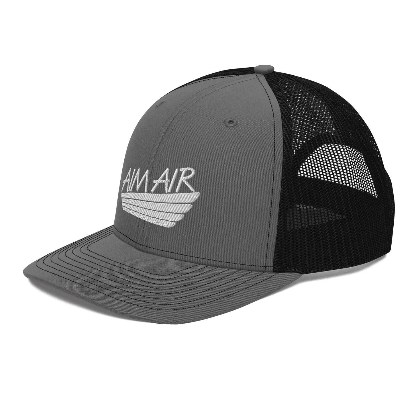 White Logo Trucker Cap