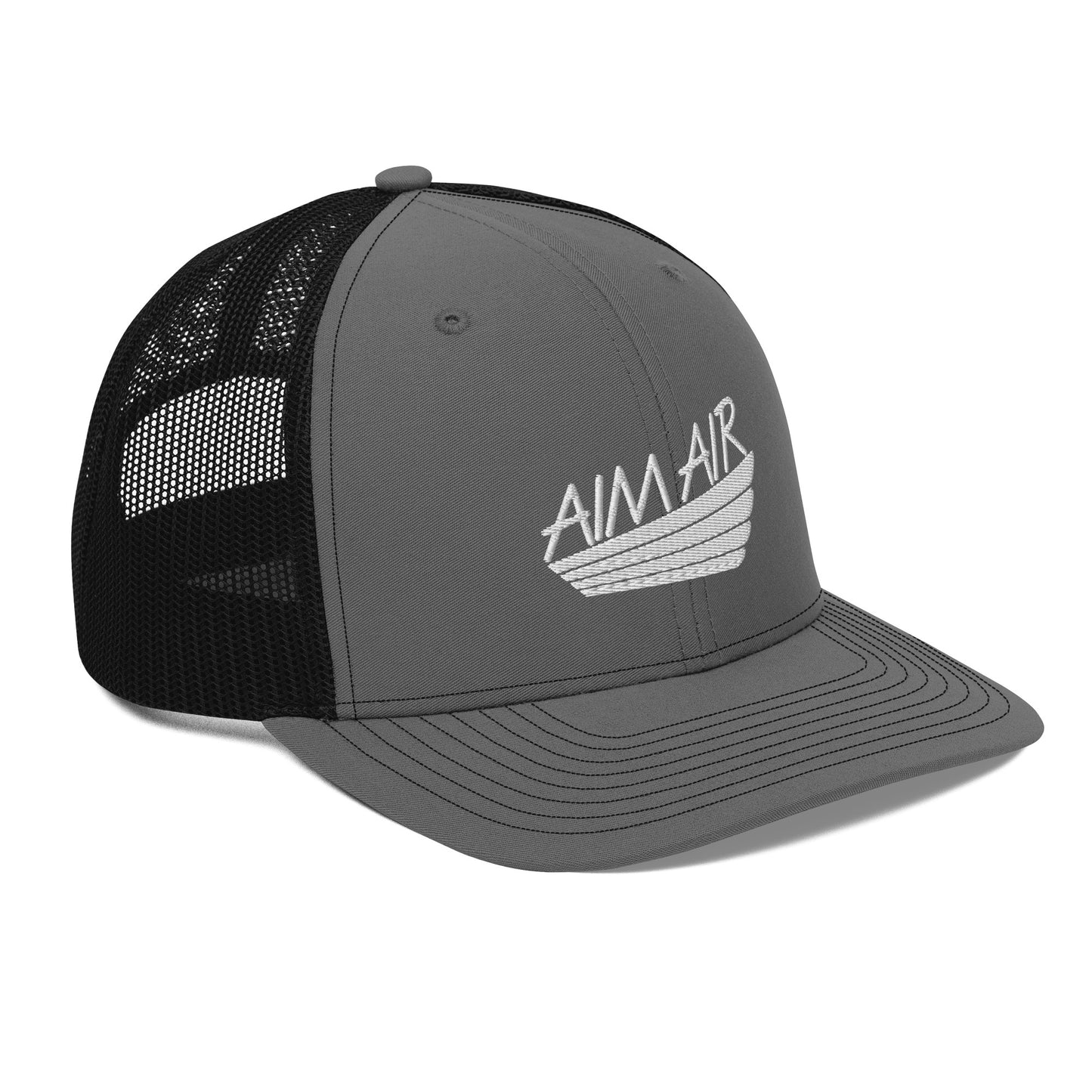 White Logo Trucker Cap