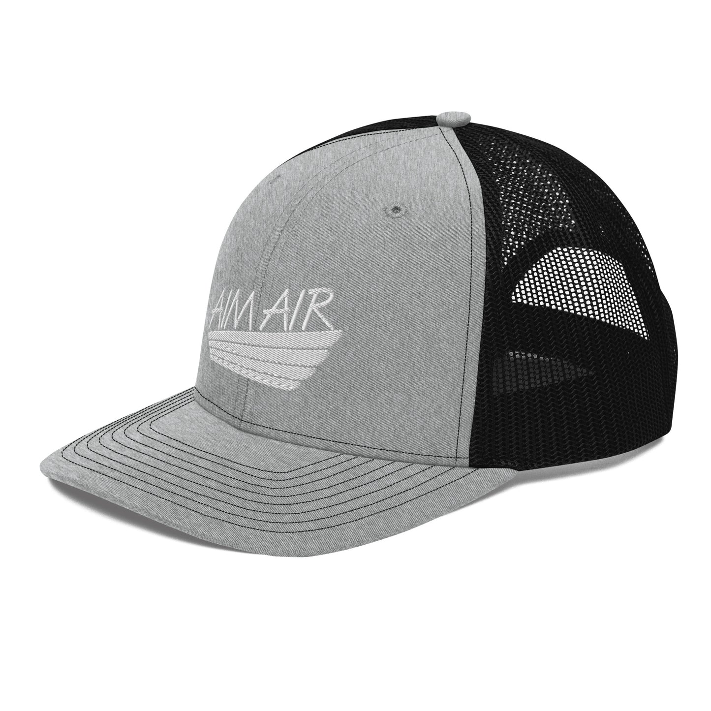 White Logo Trucker Cap