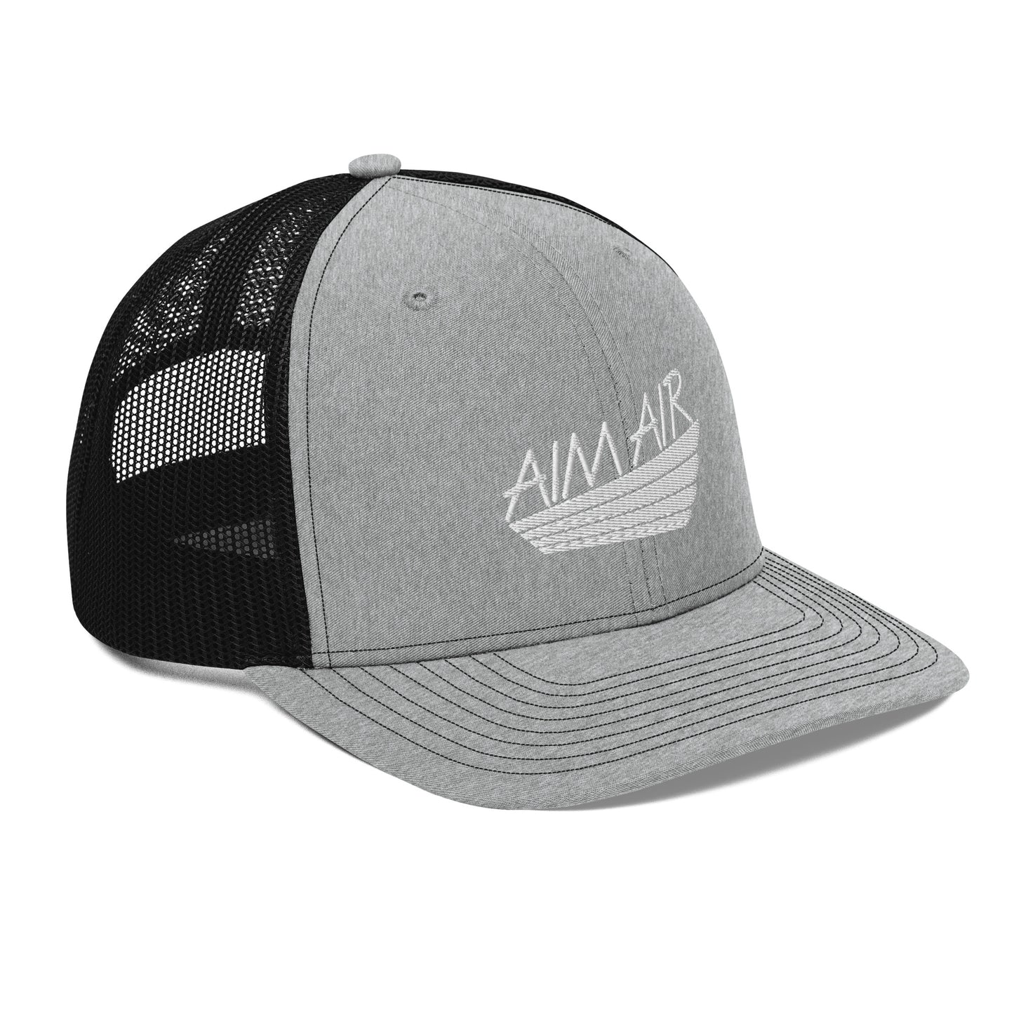 White Logo Trucker Cap