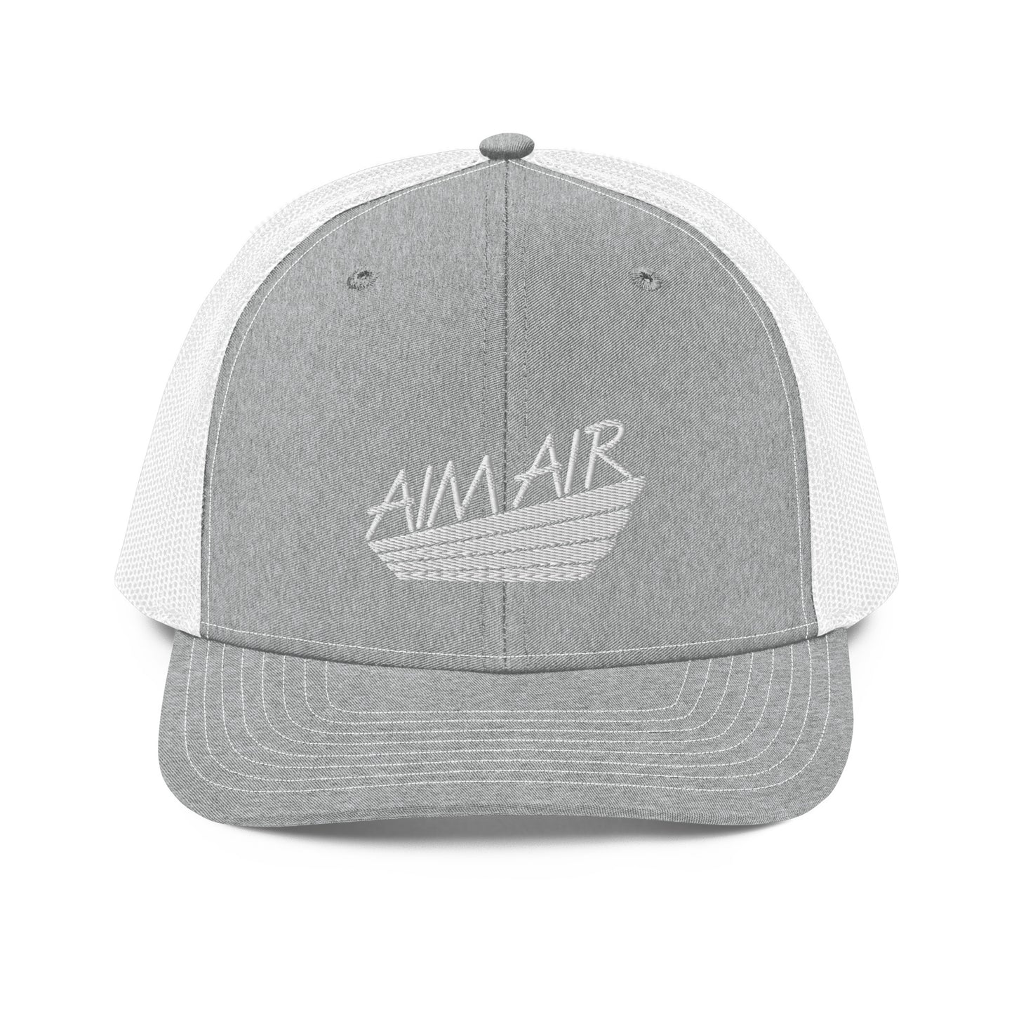 White Logo Trucker Cap