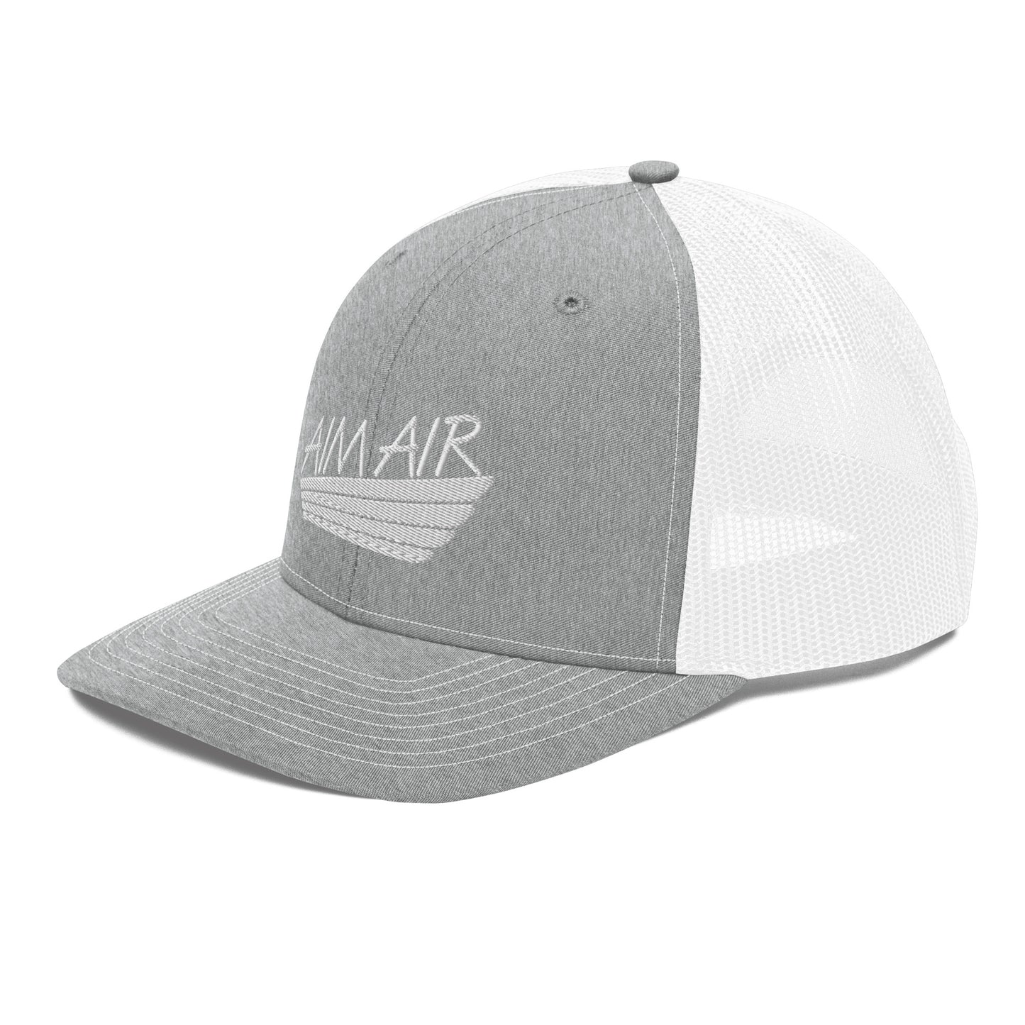 White Logo Trucker Cap