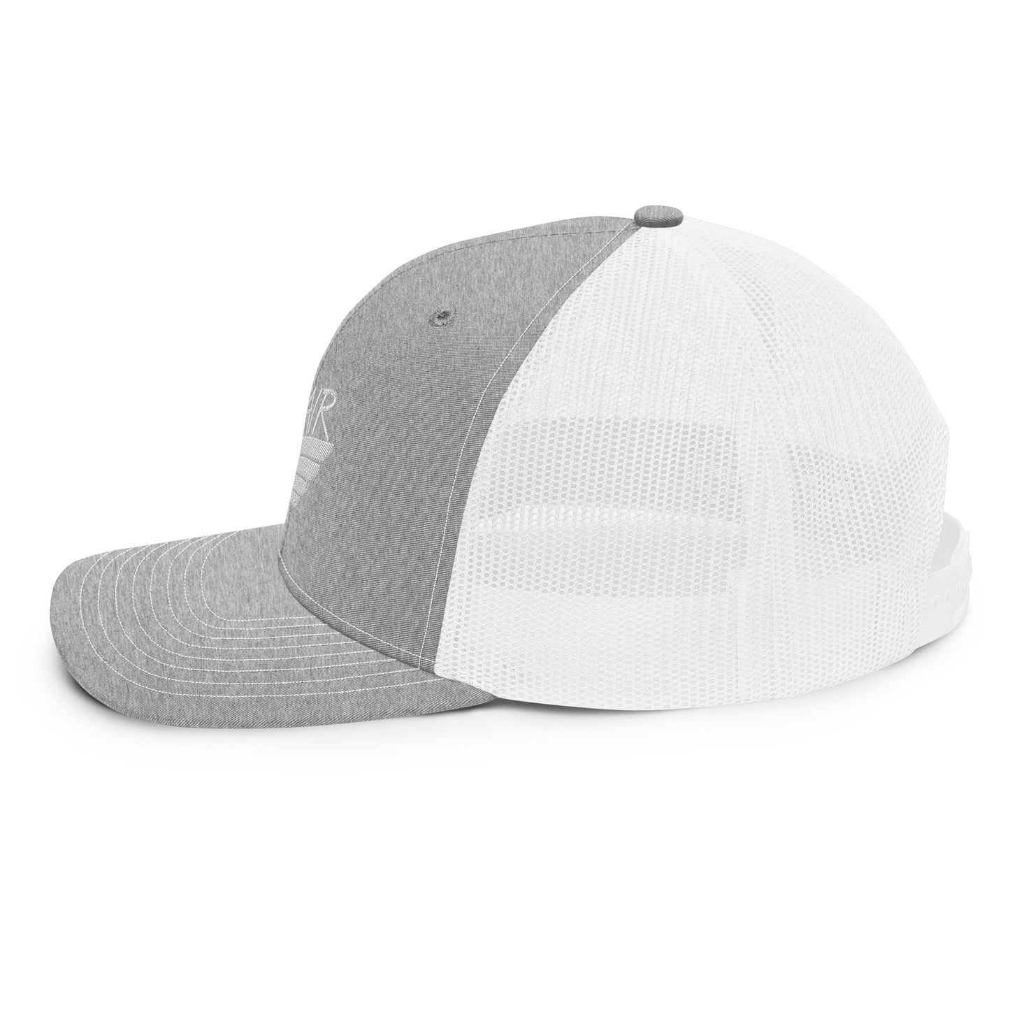 White Logo Trucker Cap