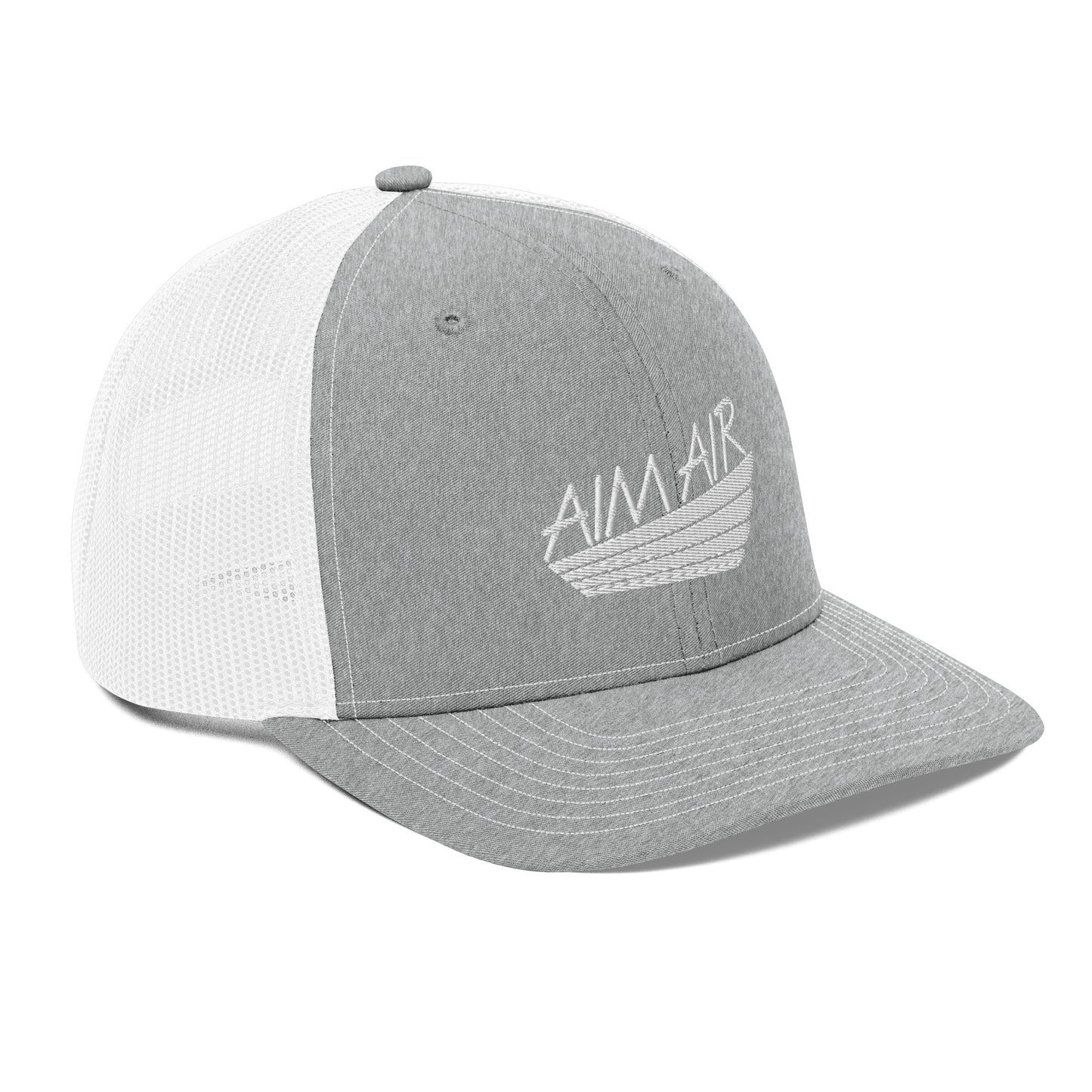 White Logo Trucker Cap