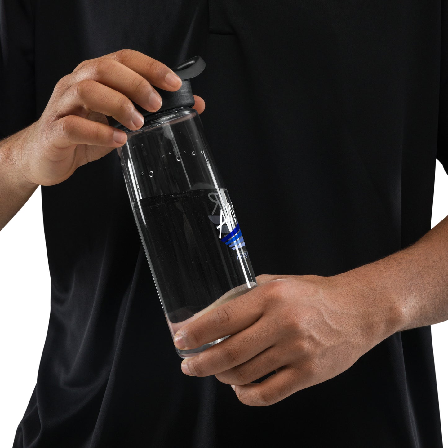 AIM AIR Logo Sports water bottle