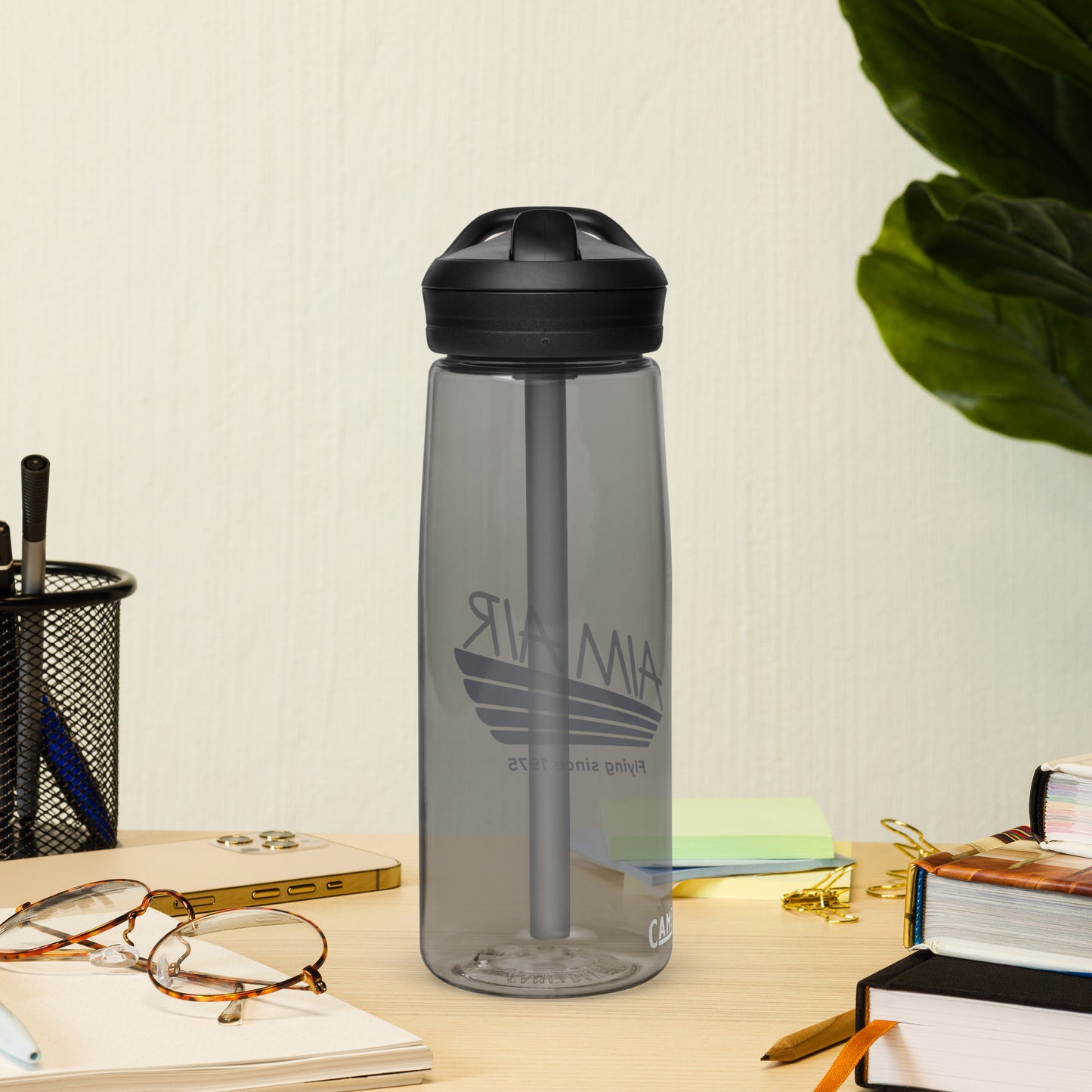 AIM AIR Logo Sports water bottle