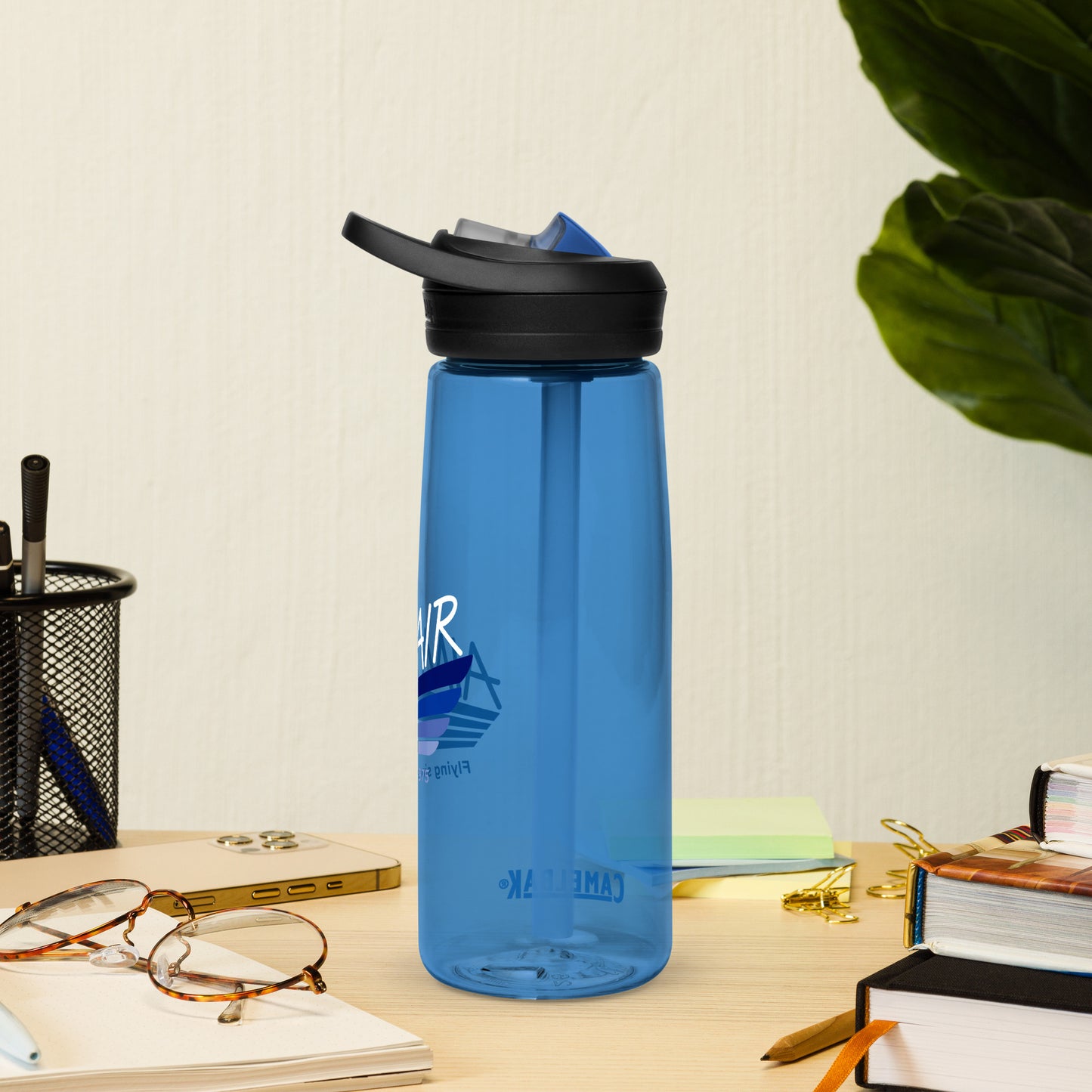 AIM AIR Logo Sports water bottle