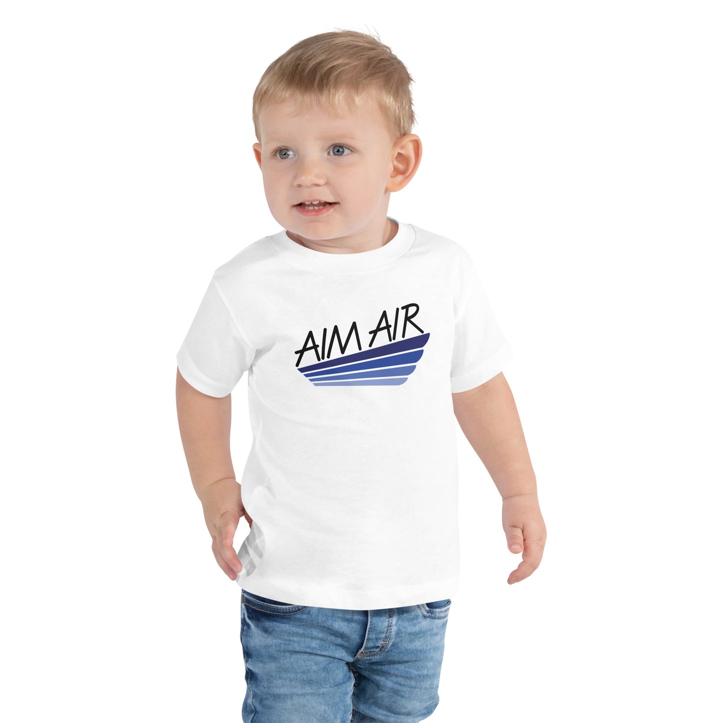 AIM AIR Logo Toddler Short Sleeve