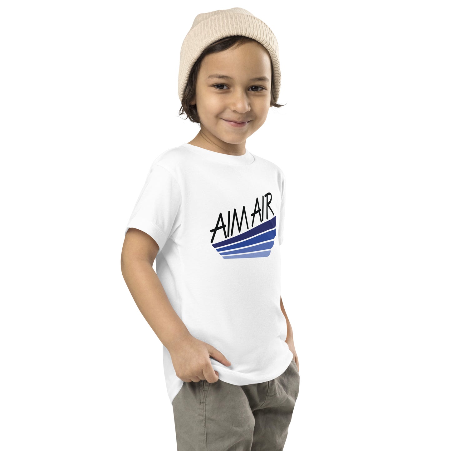 AIM AIR Logo Toddler Short Sleeve