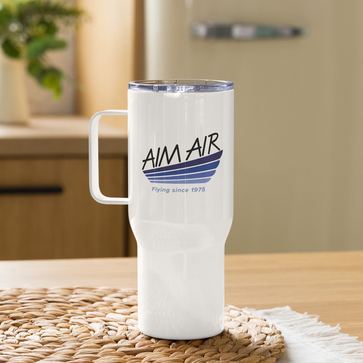 AIM AIR Travel mug with handle