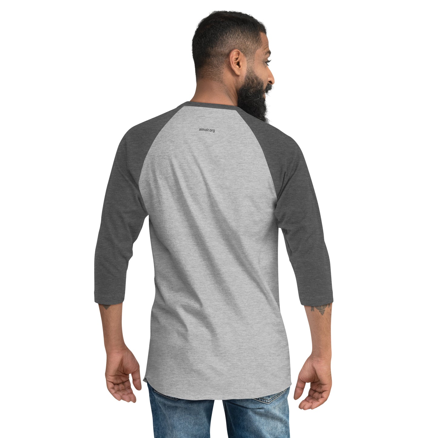 3/4 sleeve raglan shirt