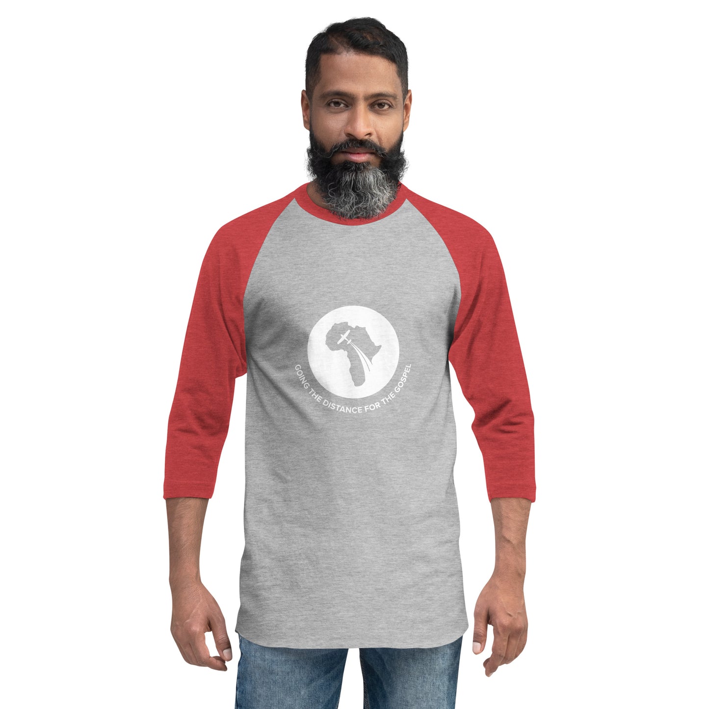 3/4 sleeve raglan shirt