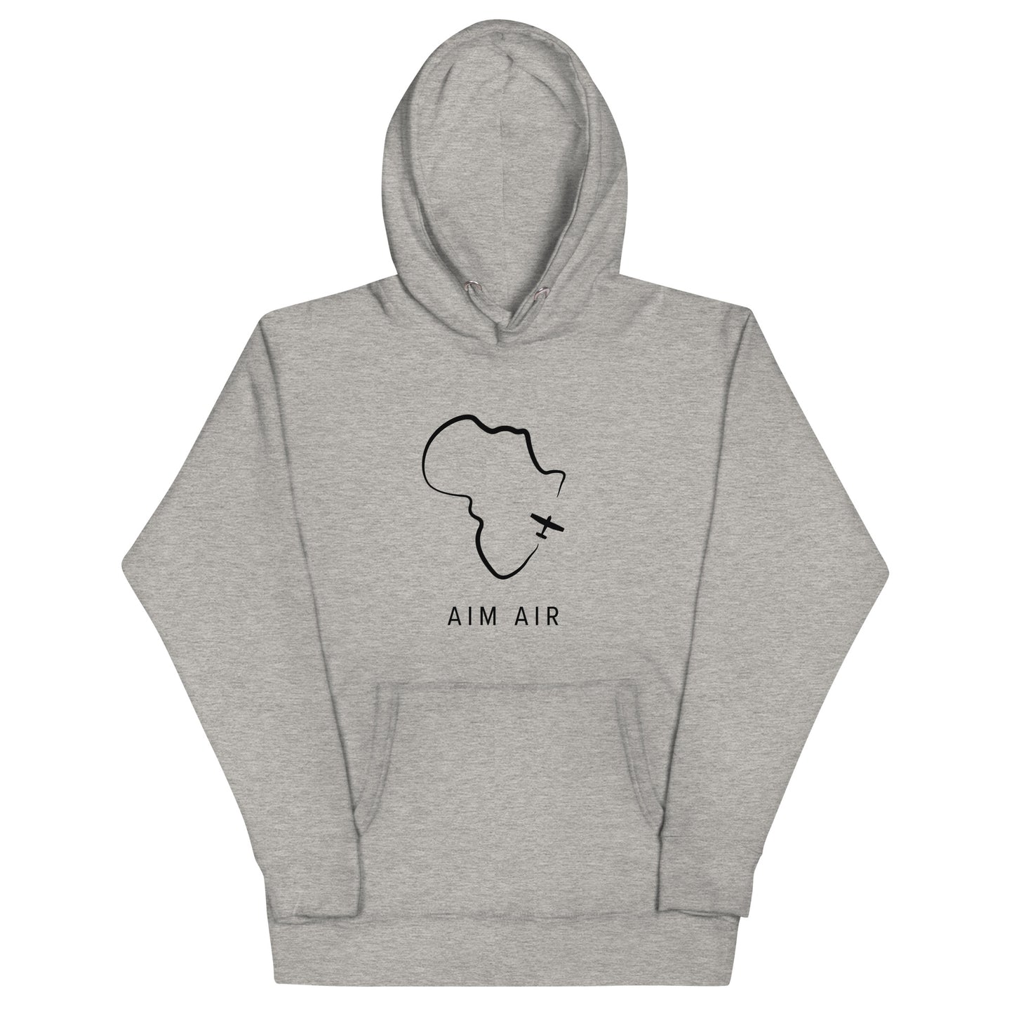 Africa Outline (Black) Unisex Hoodie