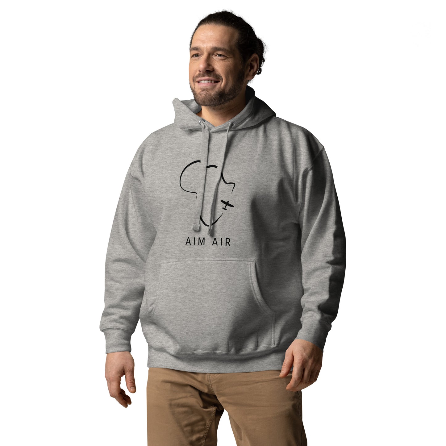 Africa Outline (Black) Unisex Hoodie