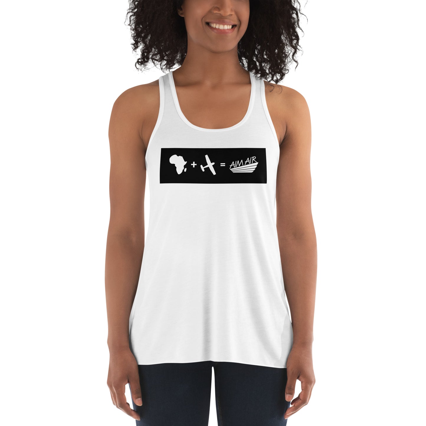 Africa + Aviation = AIM AIR Flowy Racerback Tank