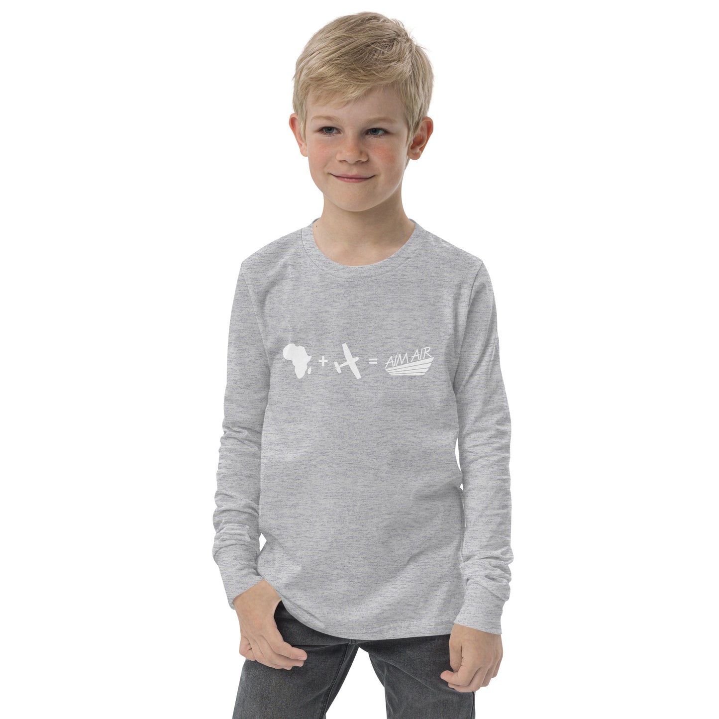 Africa + Aviation = AIM AIR (Youth long sleeve)