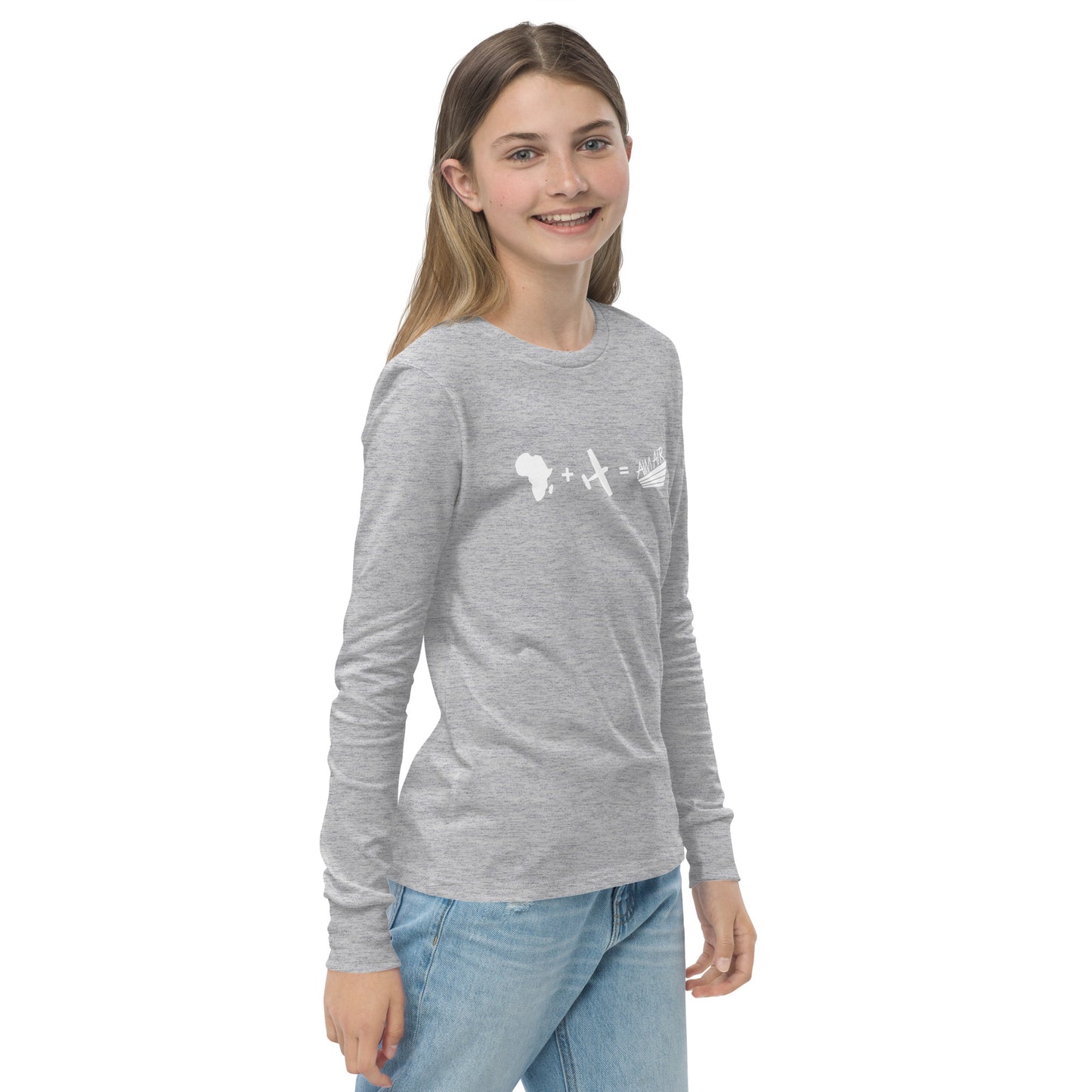 Africa + Aviation = AIM AIR (Youth long sleeve)