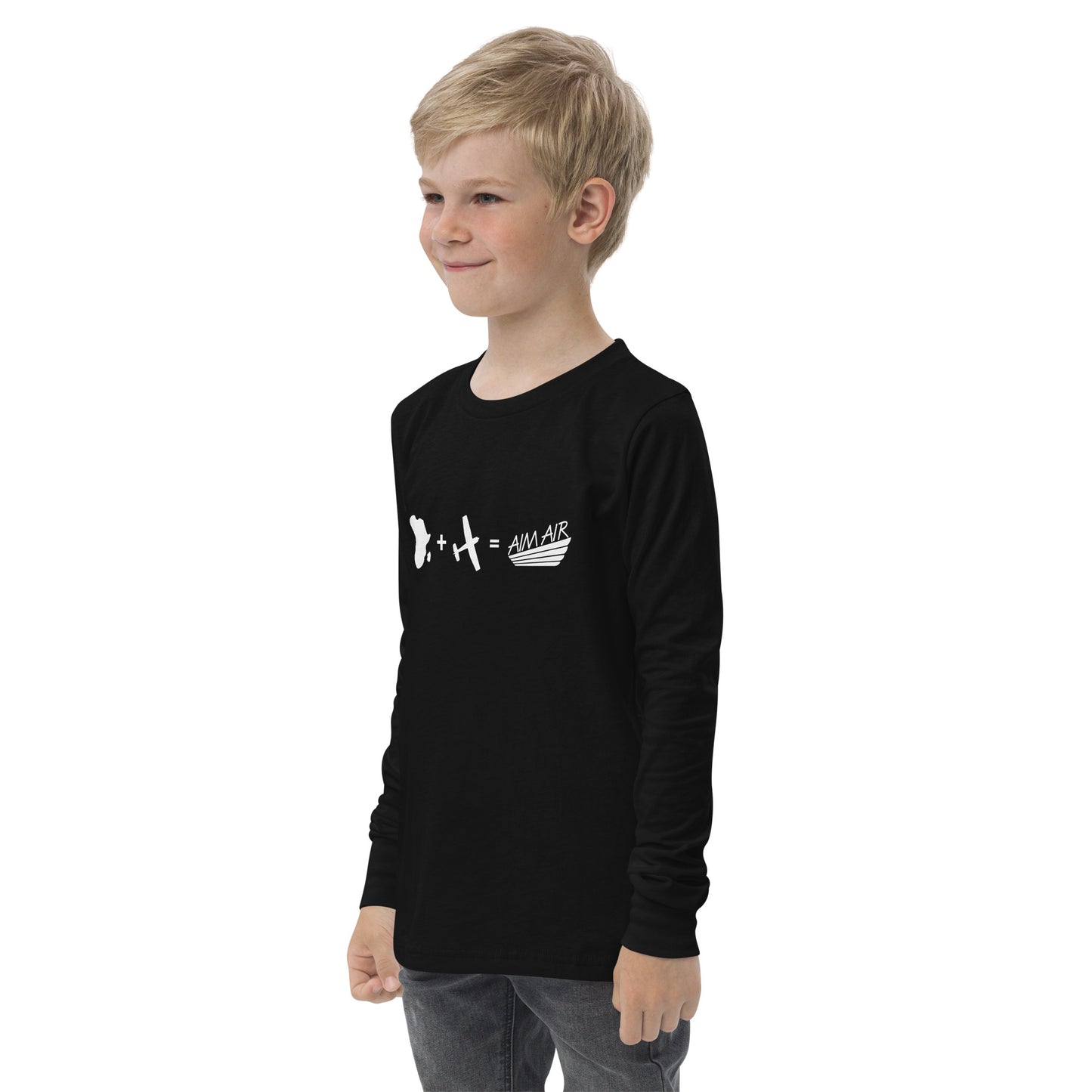 Africa + Aviation = AIM AIR (Youth long sleeve)