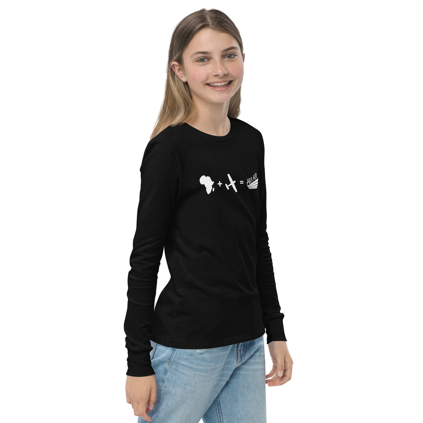 Africa + Aviation = AIM AIR (Youth long sleeve)