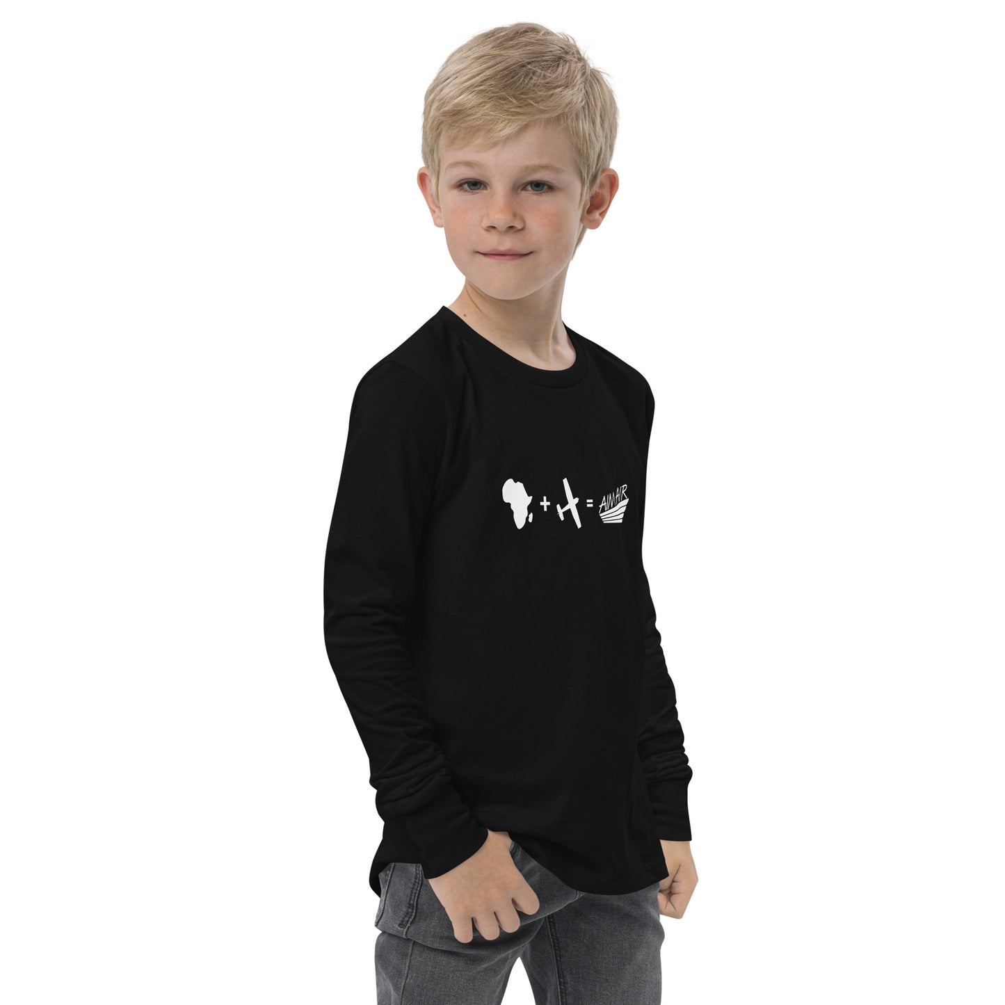 Africa + Aviation = AIM AIR (Youth long sleeve)